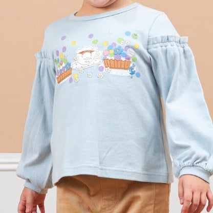 KP 果餡餅貼花長袖T恤（90～140）