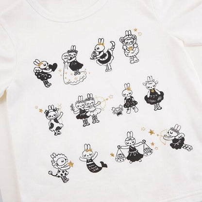 12星座印花長袖T恤（80～150）