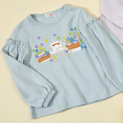 KP 果餡餅貼花長袖T恤（90～140）