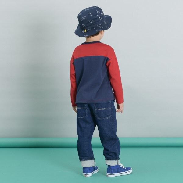 KPBOY 日本製/恐龍圖案長袖T恤（80～140）