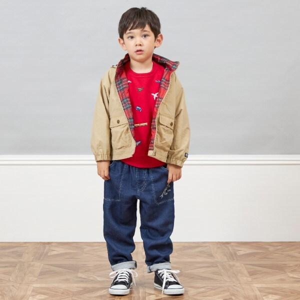 KPBOY 交通工具恐龍刺繡衛衣（80～150）