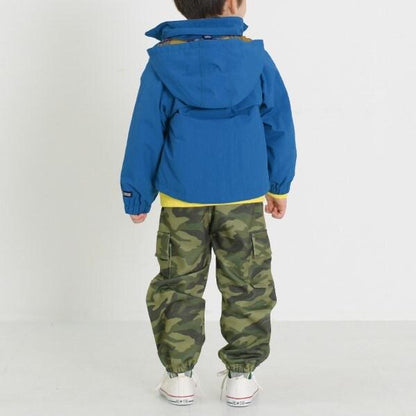 KPBOY 迷彩印花針織斜紋長褲(100～130)