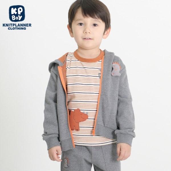 KPBOY 加絨恐龍連帽衛衣（80～110）