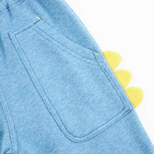 KPBOY 加絨恐龍圖案長褲(80～110)