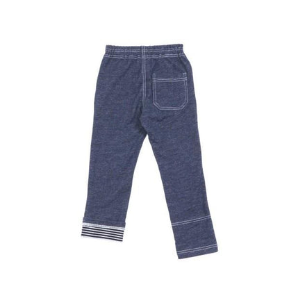 KPBOY 牛仔風針織斜紋長褲(90～150)