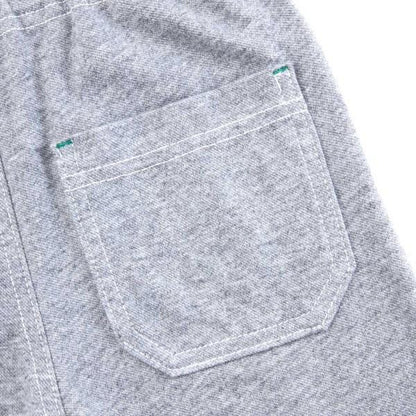 KPBOY 牛仔風針織斜紋長褲(90～150)