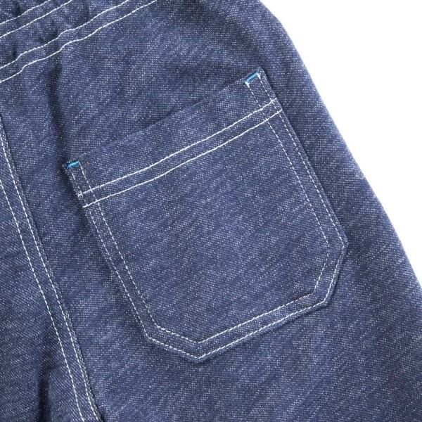 KPBOY 牛仔風針織斜紋長褲(90～150)