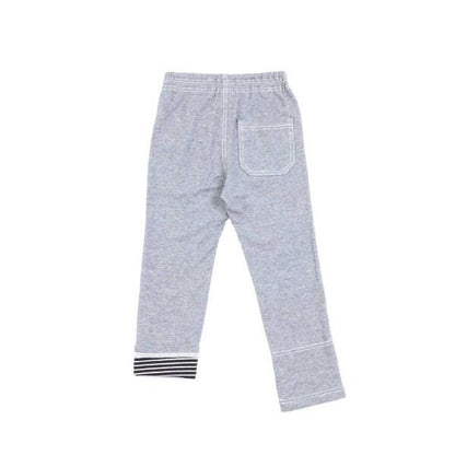 KPBOY 牛仔風針織斜紋長褲(90～150)