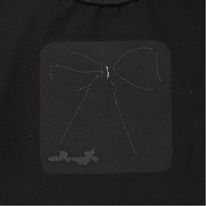 袖部網紗拼接T恤