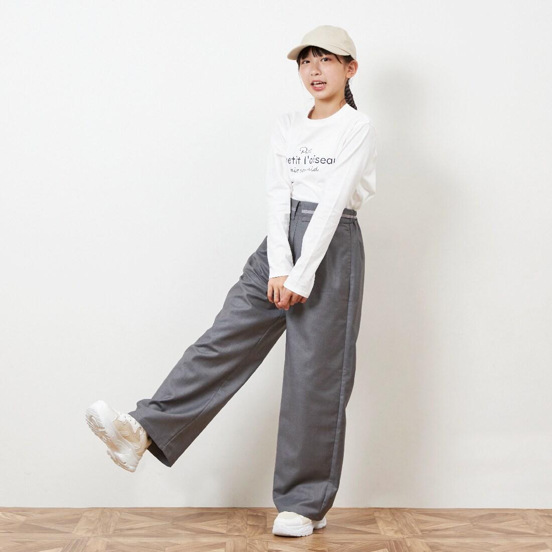 troislapins 網紗吊帶背心&長袖T恤套裝(140～160)