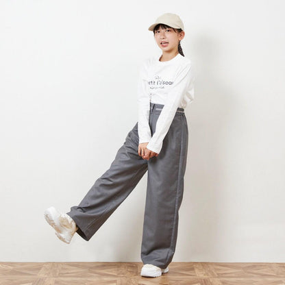 troislapins 網紗吊帶背心&長袖T恤套裝(140～160)