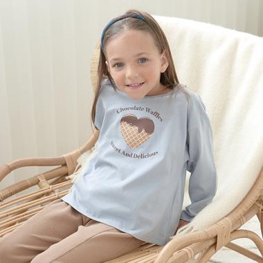 【不易變形柔軟棉】可選8款圖案印花A字型T恤