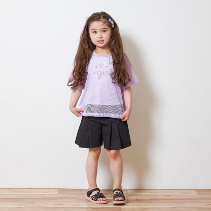 KP 網眼拼接&標誌T恤套裝