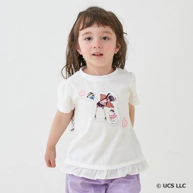 【小黃人】下襬荷葉邊T恤