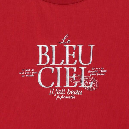 【GOOD PRICE】法式字母印花T恤