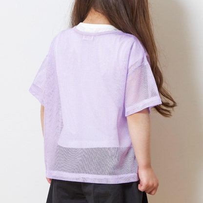 KP 網眼拼接&標誌T恤套裝