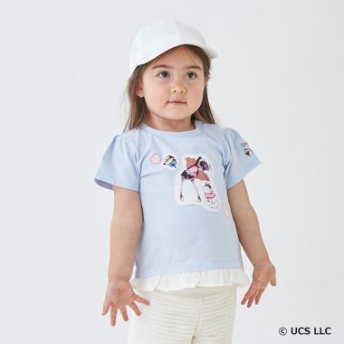 【小黃人】下襬荷葉邊T恤