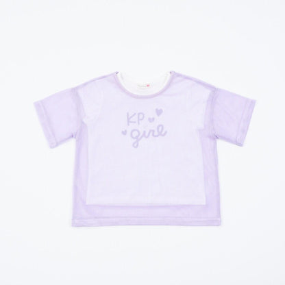 KP 網眼拼接&標誌T恤套裝