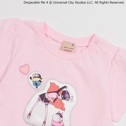 【小黃人】下襬荷葉邊T恤