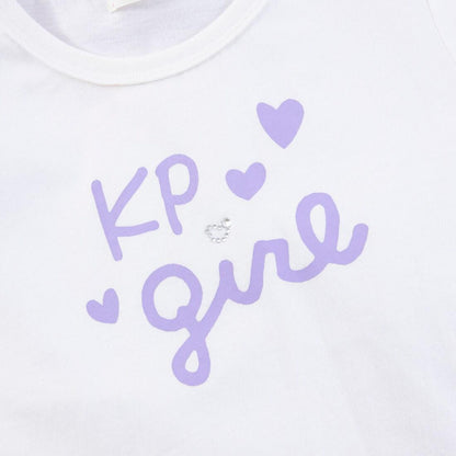 KP 網眼拼接&標誌T恤套裝