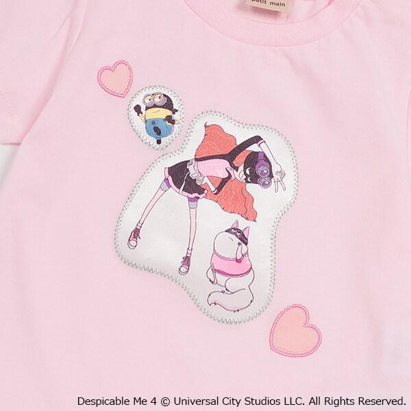 【小黃人】下襬荷葉邊T恤