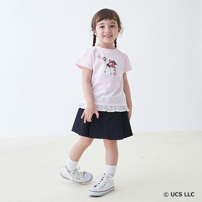 【小黃人】下襬荷葉邊T恤