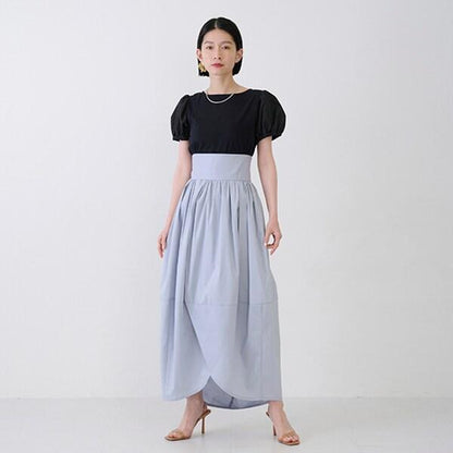 【LADIES】繭型半身裙