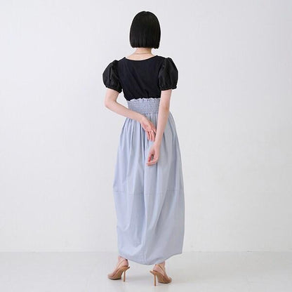【LADIES】繭型半身裙