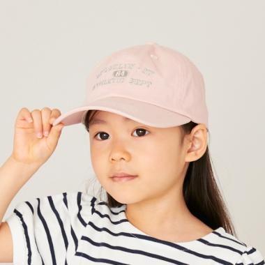 學院風標誌刺繡棒球帽