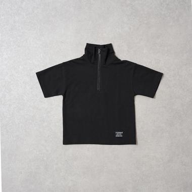 【吸水速幹】半拉鍊短袖衛衣