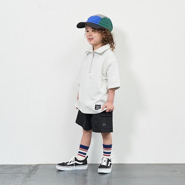 【吸水速幹】半拉鍊短袖衛衣