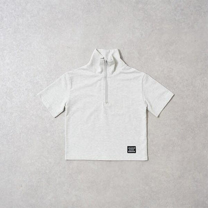 【吸水速幹】半拉鍊短袖衛衣