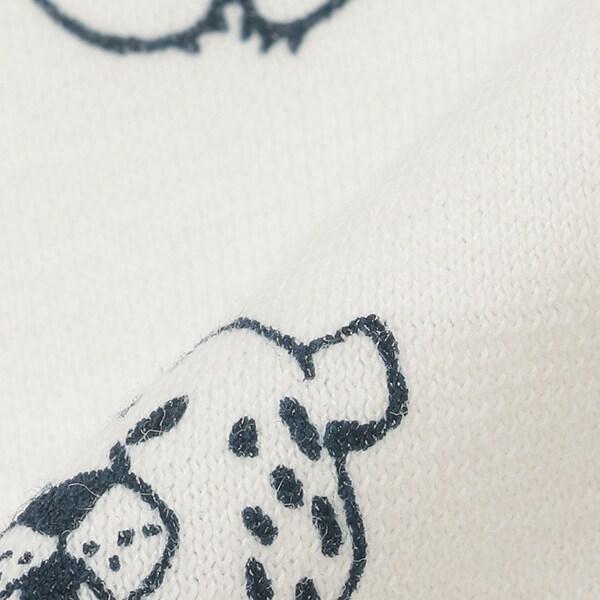 三隻動物全印花短袖T恤