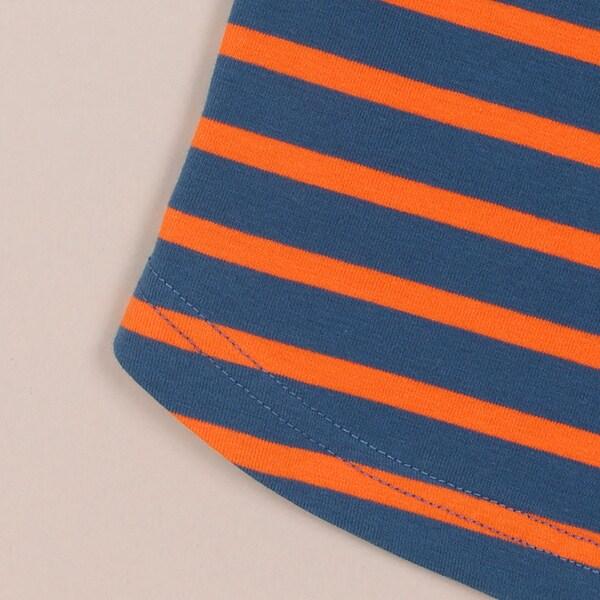 彩色條紋短袖T恤