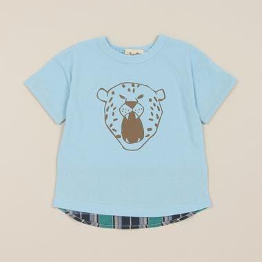 動物圖案印花T恤