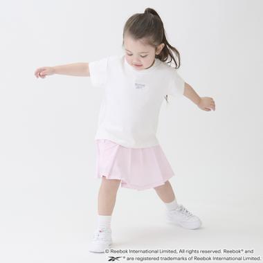 【Reebok】標誌百褶裙褲