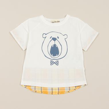 動物圖案印花T恤