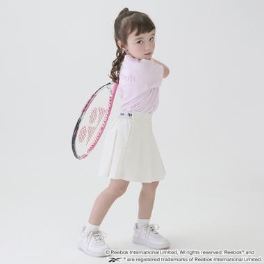 【Reebok】標誌百褶裙褲