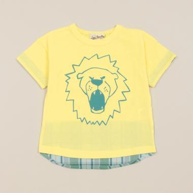 動物圖案印花T恤