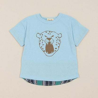 動物圖案印花T恤