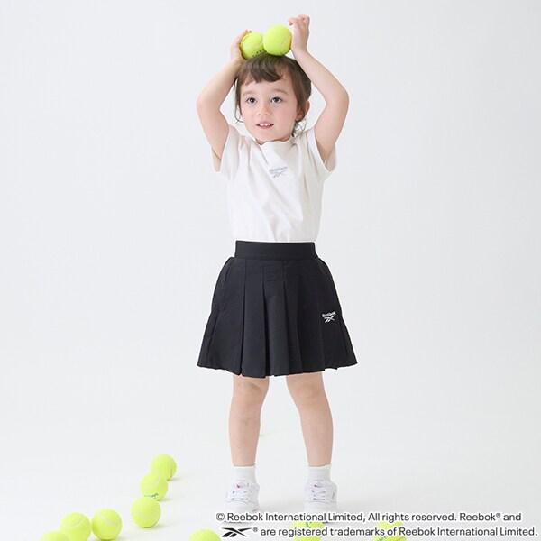 【Reebok】標誌百褶裙褲