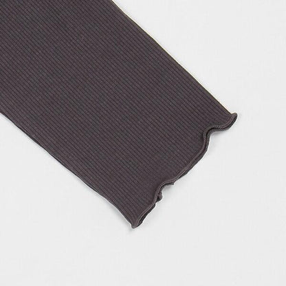 【LADIES】泡泡領長袖T恤