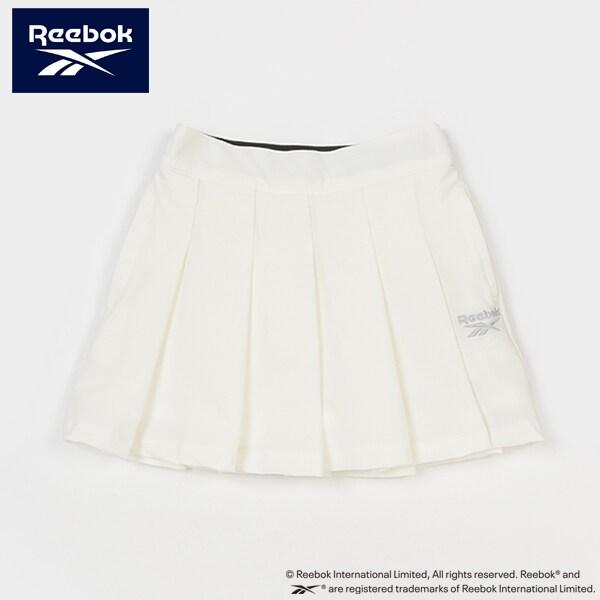 【Reebok】標誌百褶裙褲