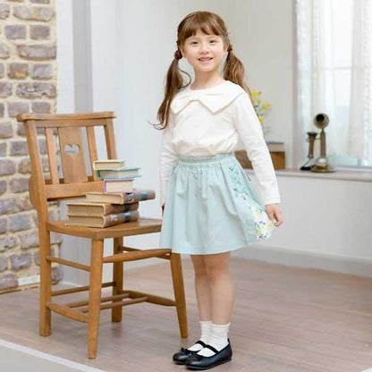 【TioTio抗病毒加工】蝴蝶結領T恤（110～130）