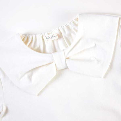 【TioTio抗病毒加工】蝴蝶結領T恤（110～130）