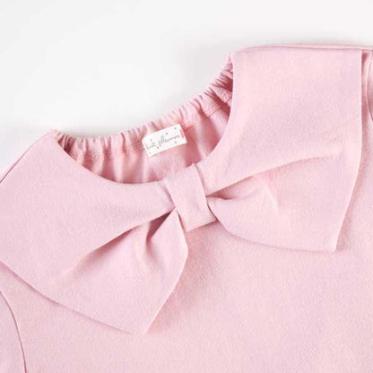 【TioTio抗病毒加工】蝴蝶結領T恤（110～130）