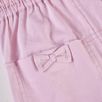 棉斜紋七分褲（140～160）