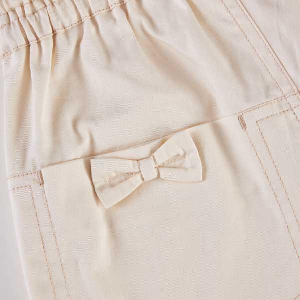 棉斜紋七分褲（140～160）