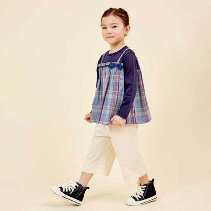 棉斜紋七分褲（120～130）