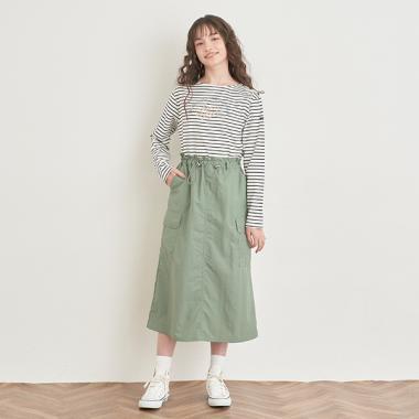 休閒工裝半身裙